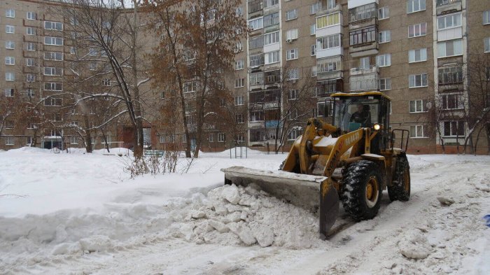 Механизированная уборка территории в зимний период Механизированная уборка территории в зимний период